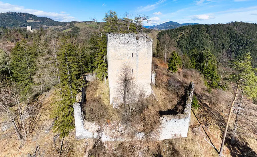 Burgruine Pfannberg, Frohnleiten, Austria, Austria